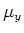 $ \mu_y$