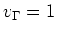 $ v_\Gamma = 1$