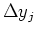 $ \Delta y_j$